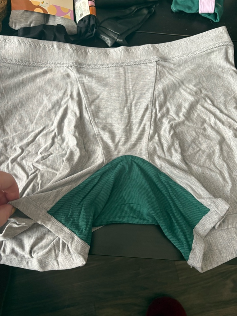 Huha Mineral Undies Mid Boxer - Gray - Picture 4 of 4